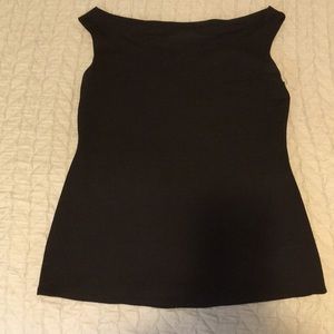Donna Karan boatneck top